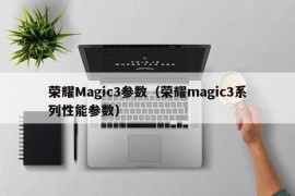 荣耀Magic3参数（荣耀magic3系列性能参数）