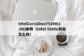 IntelCore2DuoT5200(1.6G)参数（intel 5205u性能怎么样）