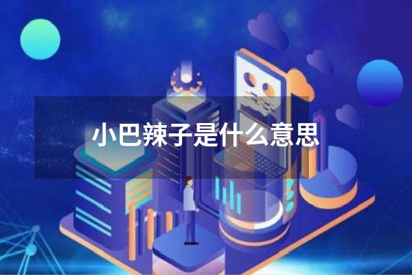 小巴辣子是什么意思