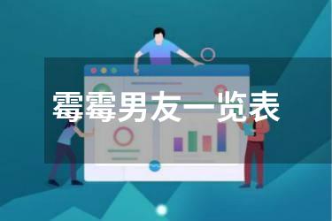 霉霉男友一览表