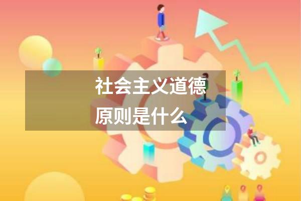 社会主义道德原则是什么