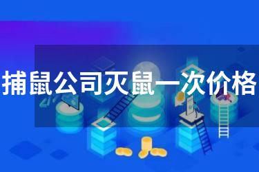 捕鼠公司灭鼠一次价格