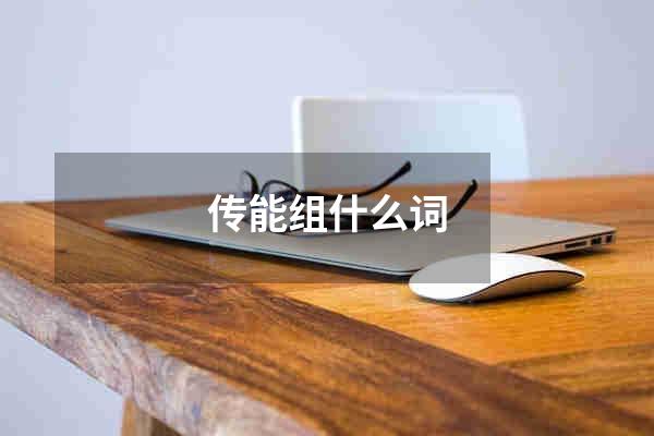 传能组什么词
