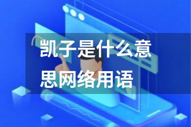 凯子是什么意思网络用语