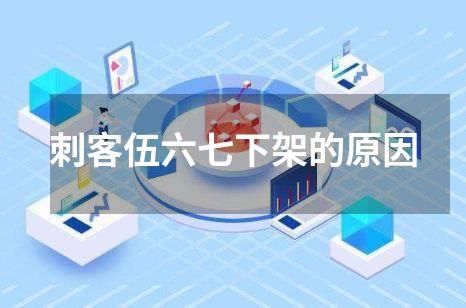 刺客伍六七下架的原因