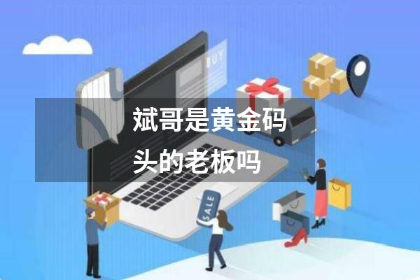 斌哥是黄金码头的老板吗