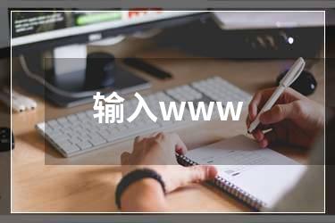 输入www