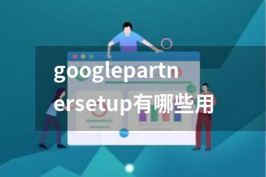 googlepartnersetup有哪些用