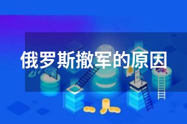 俄罗斯撤军的原因