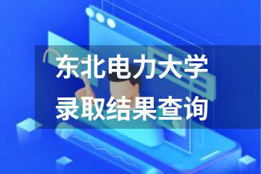 东北电力大学录取结果查询