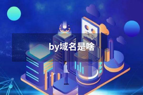 by域名是啥