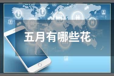 五月有哪些花
