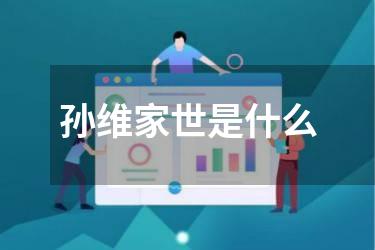 孙维家世是什么