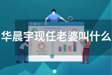 华晨宇现任老婆叫什么