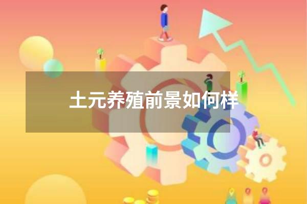 土元养殖前景如何样