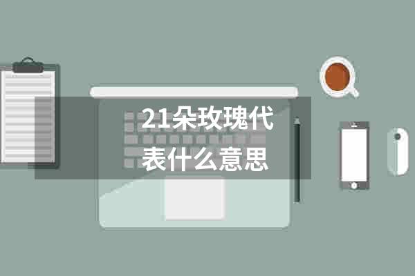 21朵玫瑰代表什么意思