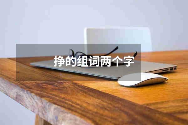 挣的组词两个字