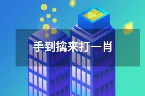 手到擒来打一肖