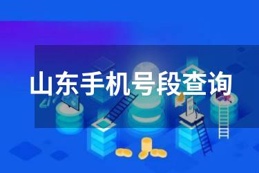 山东手机号段查询