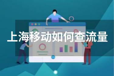 上海移动如何查流量