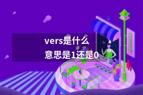 vers是什么意思是1还是0
