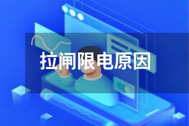 拉闸限电原因