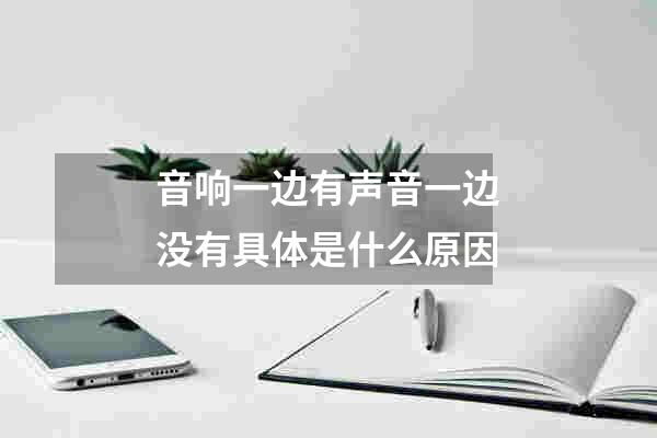 音响一边有声音一边没有具体是什么原因