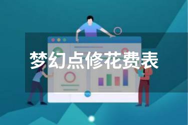 梦幻点修花费表
