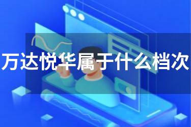 万达悦华属于什么档次
