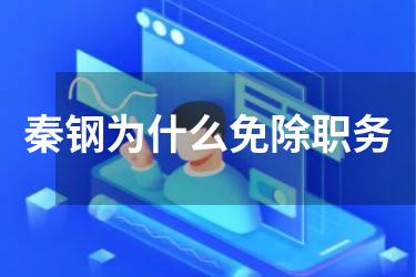 秦钢为什么免除职务