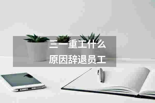 三一重工什么原因辞退员工