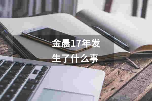 金晨17年发生了什么事