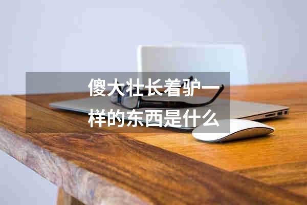 傻大壮长着驴一样的东西是什么