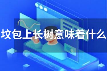 坟包上长树意味着什么