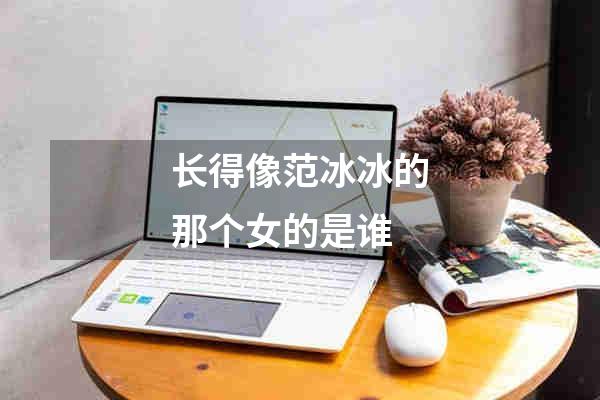 长得像范冰冰的那个女的是谁