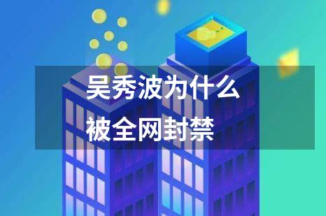 吴秀波为什么被全网封禁