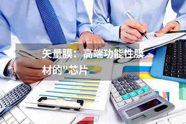 矢量膜：高端功能性膜材的"芯片