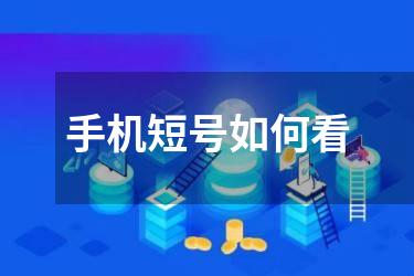 手机短号如何看