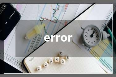 error