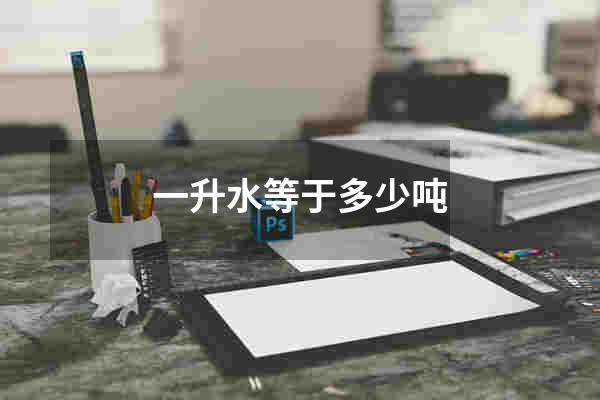一升水等于多少吨