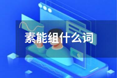 素能组什么词