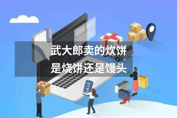 武大郎卖的炊饼是烧饼还是馒头