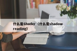 什么是Shader（什么是shadow reading）